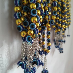 100 Evil eye komboloi,prayer bead , tasbeeh, greek komboloi, greek worry bead, wedding favor, evil eye wedding komboloi, Evil Eye Worry Bead