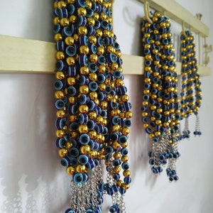100 Evil eye komboloi,prayer bead , tasbeeh, greek komboloi, greek worry bead, wedding favor, evil eye wedding komboloi, Evil Eye Worry Bead