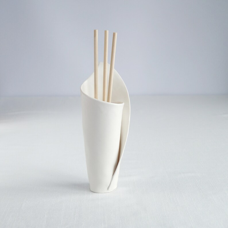 Spiral LILY reed diffuser scent stick holder prefragranced Etsy