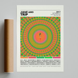 【額縁付き】jhene aiko trip ジャネーアイコ A2ポスター 額縁付き】jhene aiko trip ジャネーアイコ A2ポスター Jhené