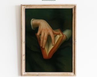 The Quiet Touch – Sensual Vintage Book Art Print