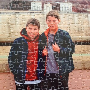 Puzzle ze zdjęciem - Spersonalizowane puzzle - Prezent dla miłośnika puzzli - Spersonalizowane puzzle z pudełkiem - Puzzle dla dziadków - Puzzle dla rodziców -