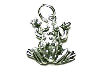 Frog Pewter Charm