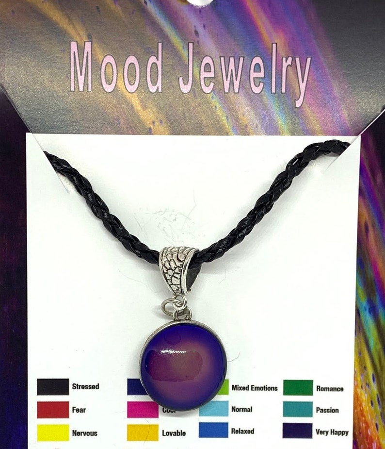 Mood Bead Necklace 70's Necklaces Mood Necklace Etsy