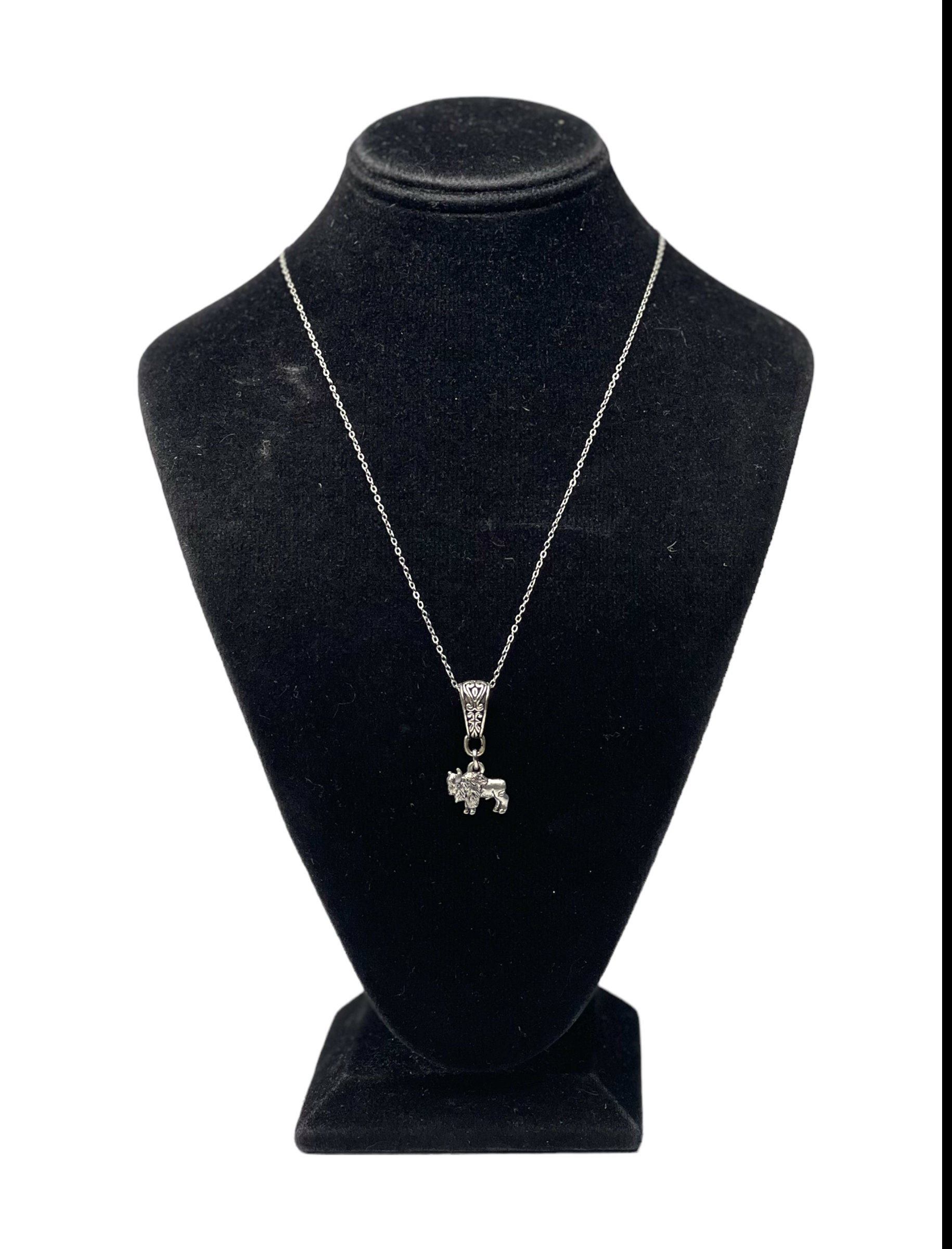 ネックレス・ペンダント a-58 Buffalo Teeth / Wild life Necklace 31IDM2chAyL.jpg_BO30,255,255,