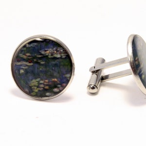 Custom Cufflinks - Personalized Cufflinks - Wedding Cufflinks - Photo Cufflinks - Gift for Him - Groom Gift - Groomsmen Gift - Executive