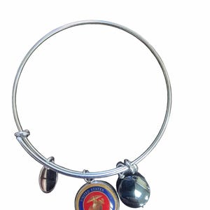 Marine Corps - Marine Corps Gift - Marine Seal - Eagle Globe Anchor - Marine  Bracelet - Marine Wife - Marine Mom - USMC-Officially Licensed