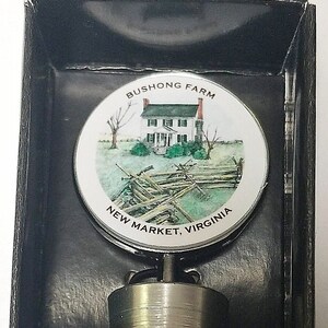 Personalized Hostess or Housewarming Photo Wine Stopper