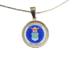 Air Force Pendant Necklace