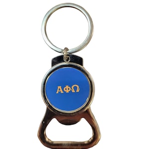 Alpha Phi Omega Schlüsselanhänger: Flaschenöffner