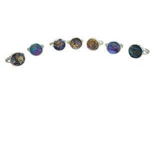 Multicolor Resin Rings