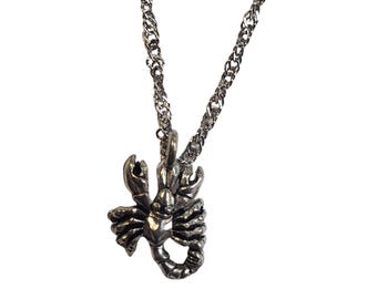 Scorpion Spider Charm Necklace