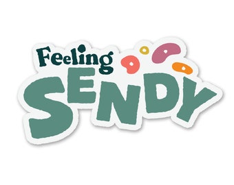 Feeling Sendy Sticker