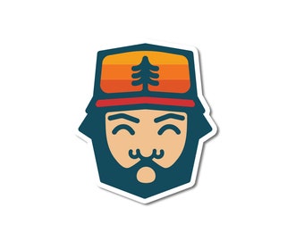 Mountain Man Sticker