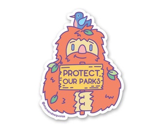 Protect Our Parks Sticker