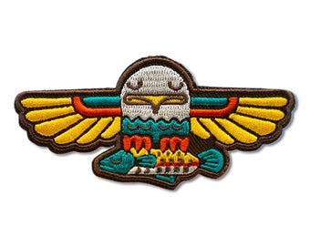 Eagle Fish Iron-on Patch