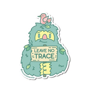 Leave No Trace Sticker