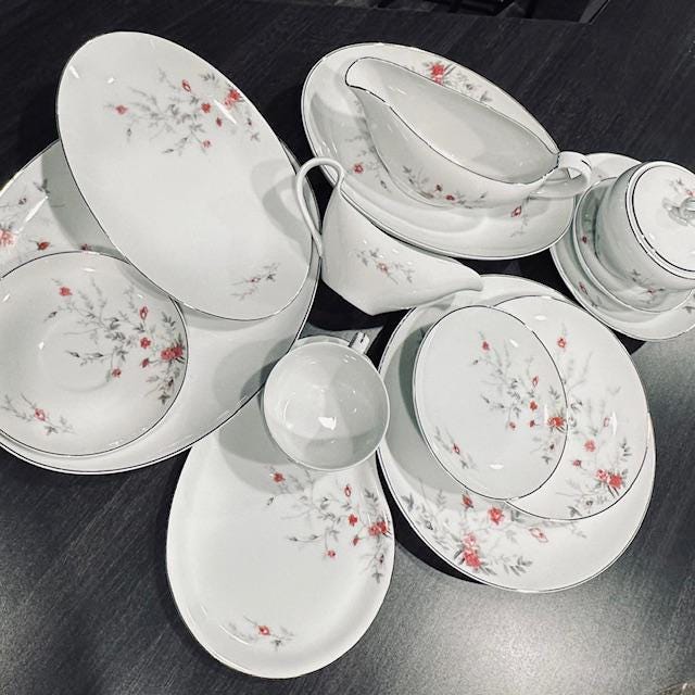 Rose china japan - Etsy 日本