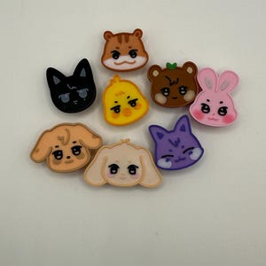 Ateez Aniteez 3D printed Small Jibbitz for Crocs