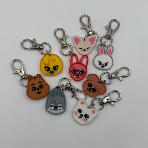 STRAY KIDS SKZOO 3D Printed Charms/Tiny Keychains