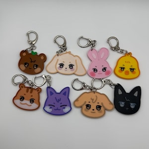 Ateez Aniteez 3D printed Keychains