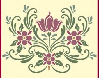Rosemaling Patterns Etsy