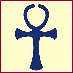 Egyptian Ankh Stencil - Hieroglyphics Classic Egyptian Symbol Egyptian Gods DIY Art & Craft Painting Craft - The Artful Stencil