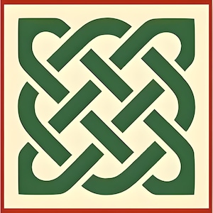 Celtic Knot Set #1, 2, 3 Stencils for painting, Reusable Mylar DIY Art & Craft, Viking Symbols, Irish Welsh Knotwork - The Artful Stencil