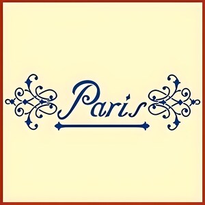Paris 2 Stencil - 11.5&quot; x 3.2&quot; - French France Country Deco Art Painting DIY Craft Wall Home Decoration French words - The Artful Stencil