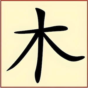 Kanji Wood Stencil - Japanese Kanji Chinese Hanzi Word Saying Symbol Reusable Sturdy Flexible Template for Painting - The Artful Stencil