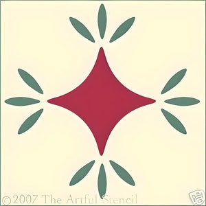 Plantilla de acolchado con huellas de pavo (15 x 15 cm) - Plantillas de plástico para acolchado, bricolaje, decoración, pintura, regalos y manualidades - The Artful Stencil
