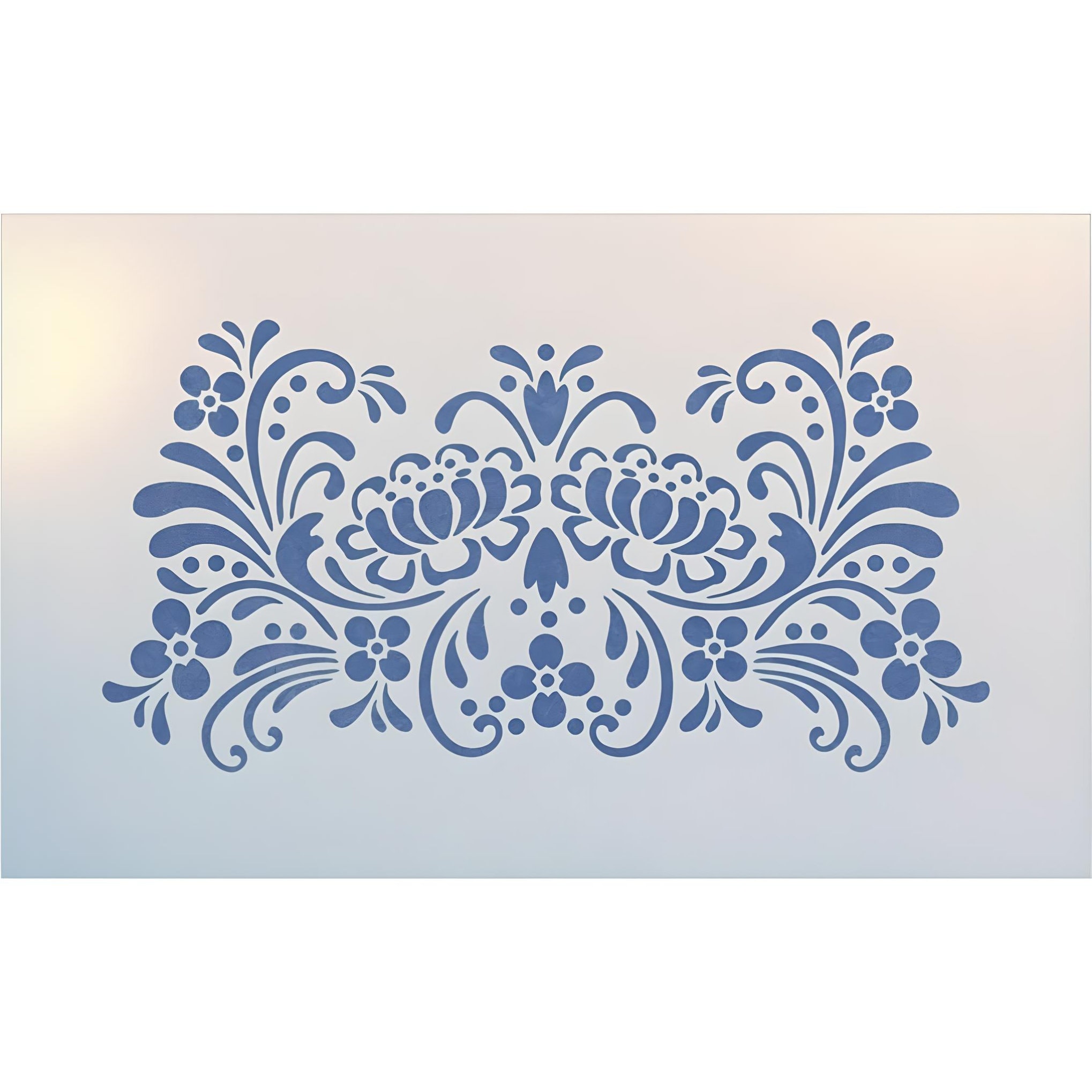 Rosemaling Pattern 34 Stencil -- 8.3