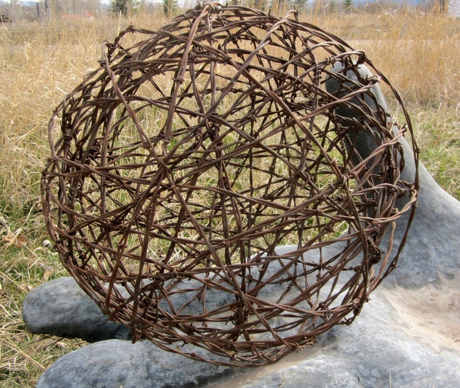 Montana Barbed Wire Tumbleweed Made to Order Etsy UK
