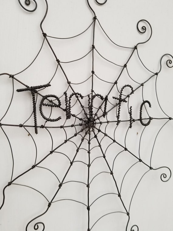 Charlotte's Web Inspired Terrific Wire Spider Web 12, Free Shipping in US -   Finland
