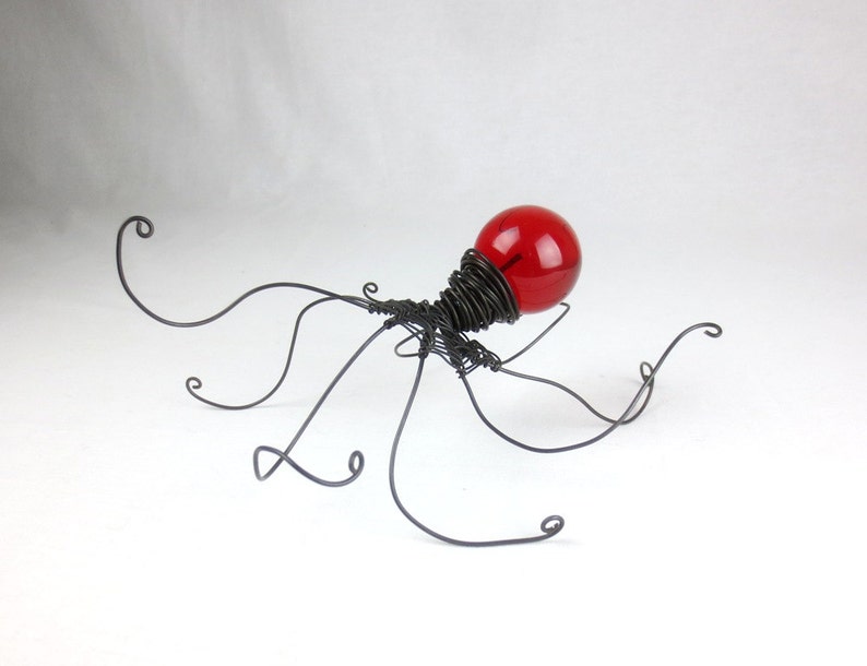 Blood Red Baby Kraken, Made to Order Octopus image 4