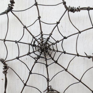 Barbed Wire Star Spider Web Garden Decoration or Trellis image 3