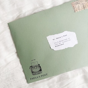 Månadsprenumeration på snigelpost – Personliga brev och pappersvaror | Happy Mail, Stationery Club, Slow Living-present | Paulas postögonblick bild 15