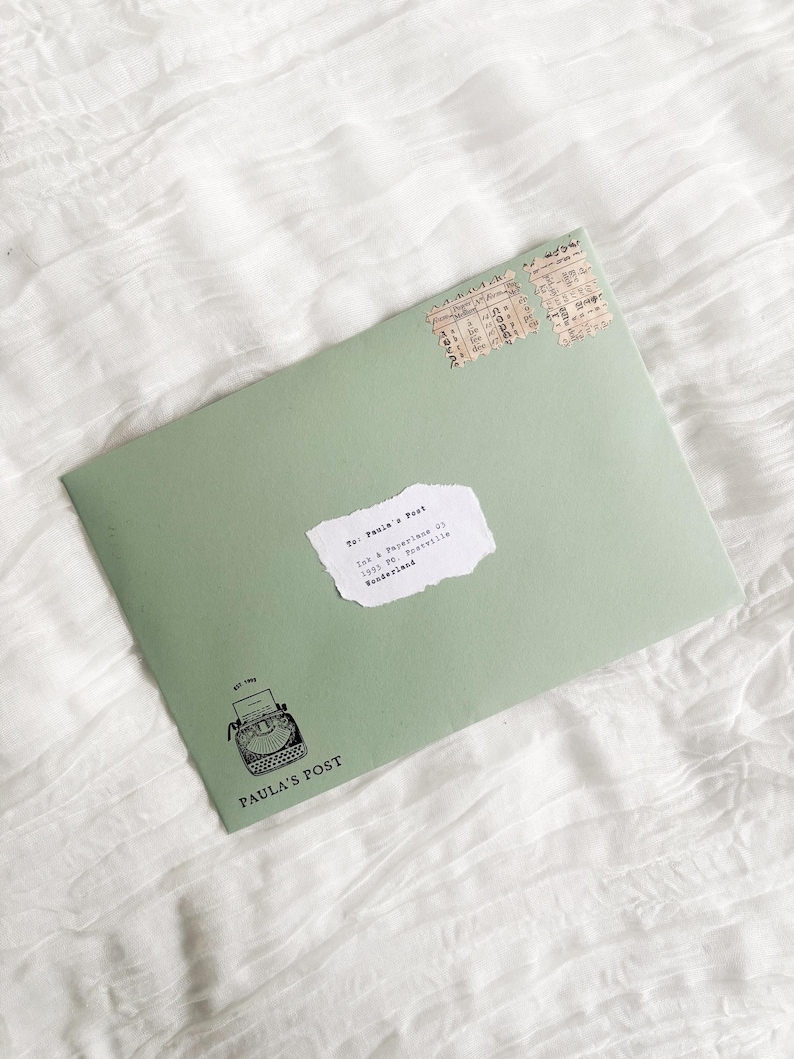 Månadsprenumeration på snigelpost – Personliga brev och pappersvaror | Happy Mail, Stationery Club, Slow Living-present | Paulas postögonblick bild 18