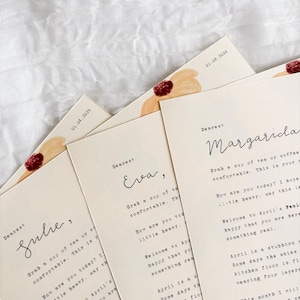 Månadsprenumeration på snigelpost – Personliga brev och pappersvaror | Happy Mail, Stationery Club, Slow Living-present | Paulas postögonblick bild 5