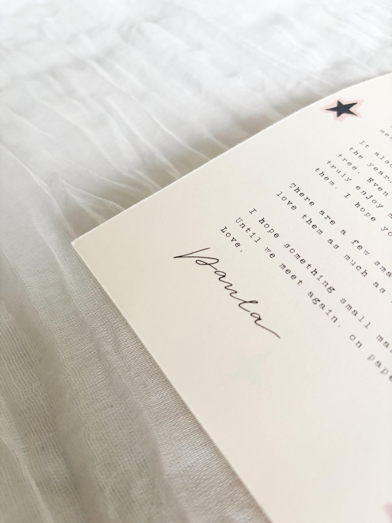 Månadsprenumeration på snigelpost – Personliga brev och pappersvaror | Happy Mail, Stationery Club, Slow Living-present | Paulas postögonblick bild 13