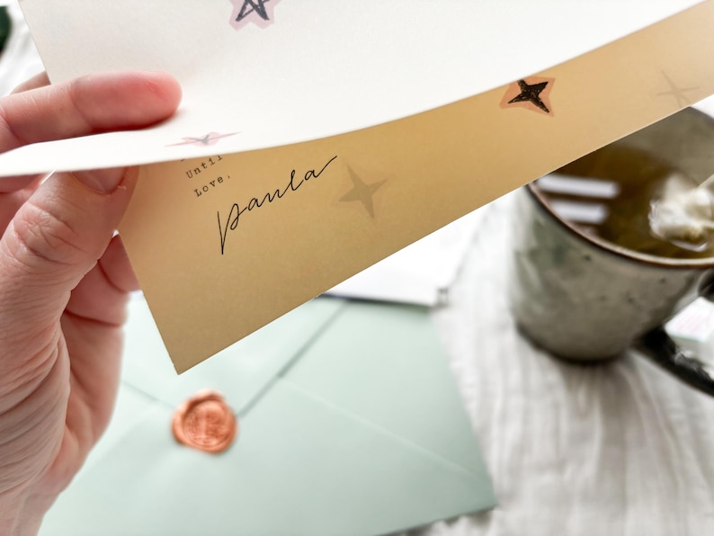 Månadsprenumeration på snigelpost – Personliga brev och pappersvaror | Happy Mail, Stationery Club, Slow Living-present | Paulas postögonblick bild 7