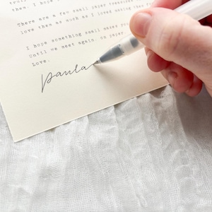 Månadsprenumeration på snigelpost – Personliga brev och pappersvaror | Happy Mail, Stationery Club, Slow Living-present | Paulas postögonblick bild 4