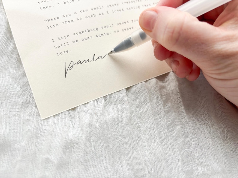Månadsprenumeration på snigelpost – Personliga brev och pappersvaror | Happy Mail, Stationery Club, Slow Living-present | Paulas postögonblick bild 4