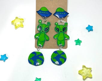 Baby Alien earrings!