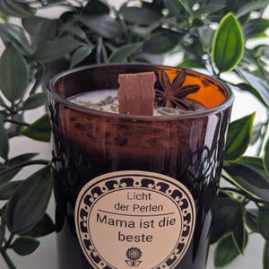 Lavender scented candle | Wooden wick soy candle | Handmade candle | Gift for | Sustainable candle