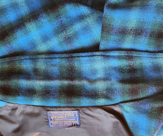 Authentic Vintage 1950's Pendleton Wool  '49ers J… - image 9