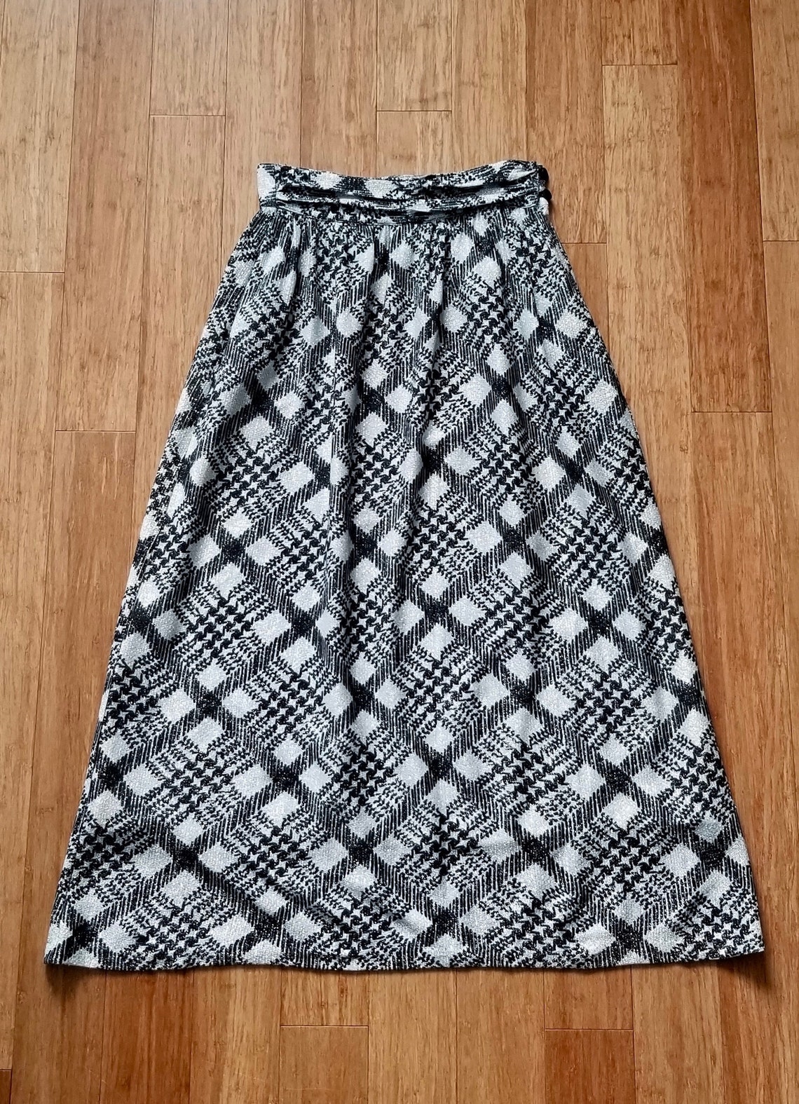 Vintage 1980's Glittery Gauzy Maxi Skirt boston | Etsy