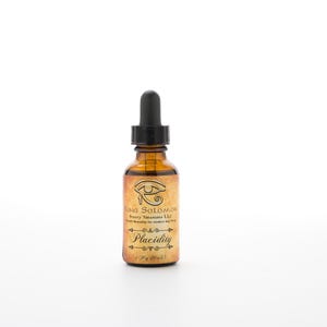 Placidity Frankincense Infused Body Oil, Sunflower Seed Oil Blend, Turmeric and Honey, Natural Skincare, Relaxation, Gift for Her