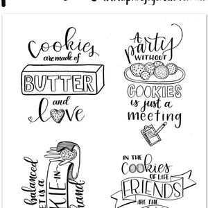 Cookie Cards - Printable Tags for Your Next Bake Sale or to Thank Your ...