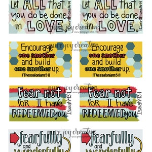 Printable Backpack Tags - New Designs - 4 Designs in Color and Black ...